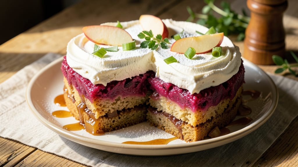 Apple and Rhubarb Cake Recipe: Tart-Sweet Balance With Buttery Streusel Topping