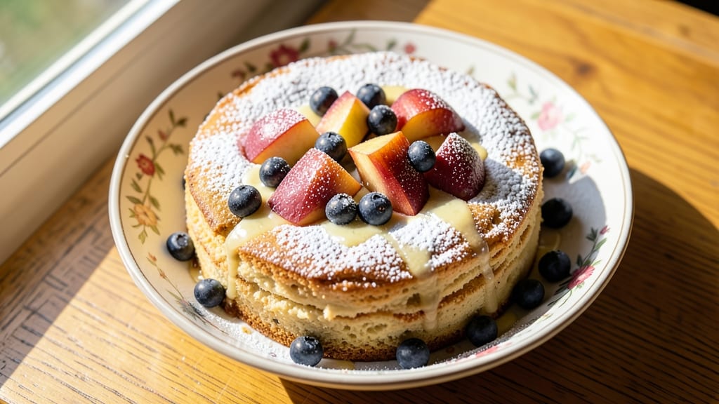 Apple and Blueberry Cake Recipe: Spiced Streusel Crown Over Juicy Fruit Layers