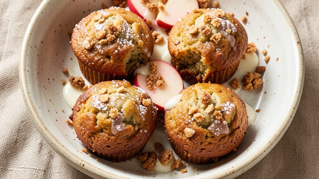 Apple Muffin Cake Recipe: Spiced Streusel Crown Over Tart Apple Layers