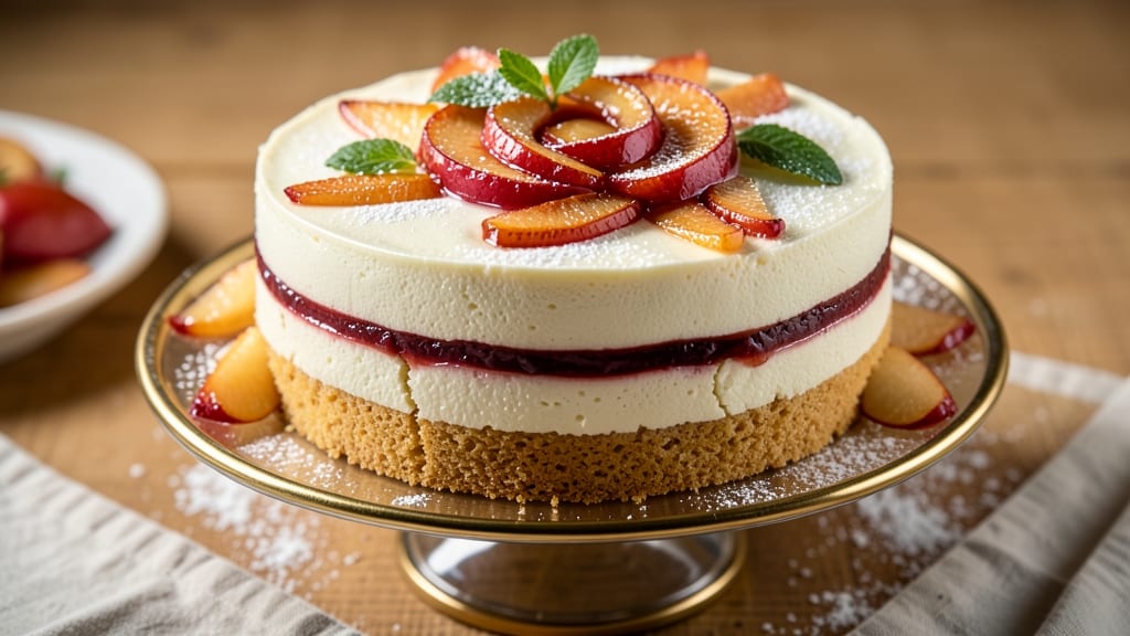 Apple Mousse Cake Recipe: Light-as-Air Layers With Vanilla-Infused Cream