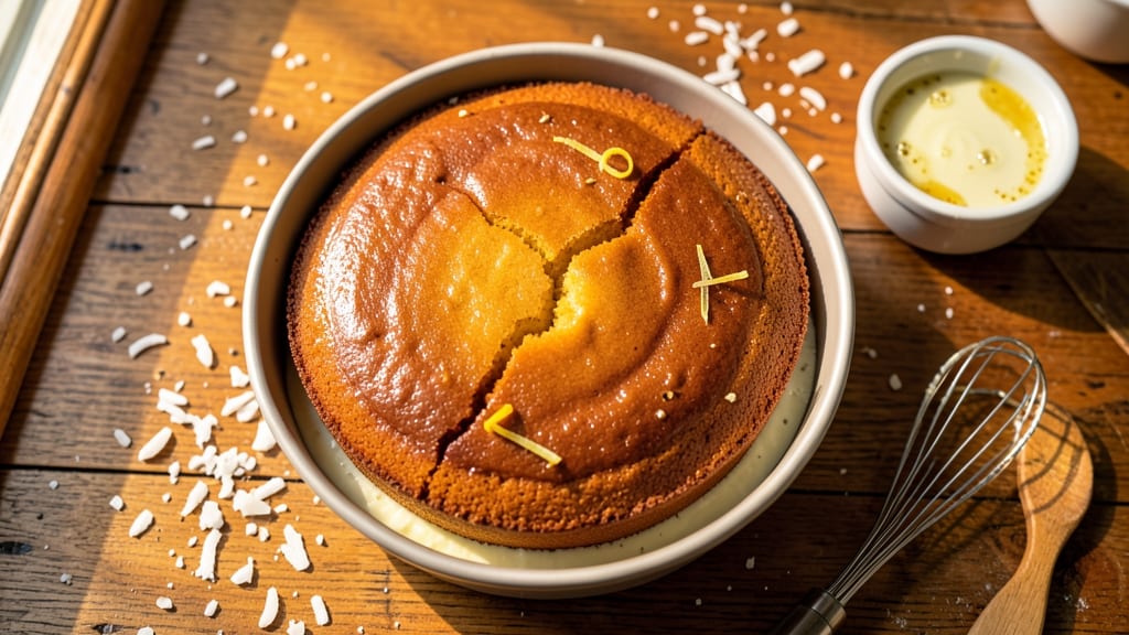 Asian Pound Cake Recipe: Fragrant Pandan and Coconut Moisture Magic