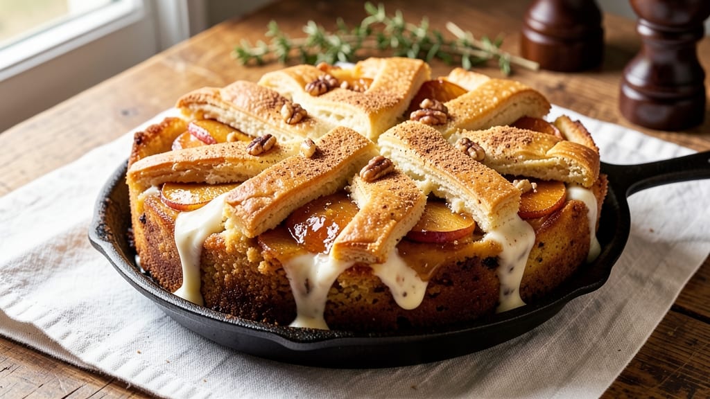 Apple Pie Gooey Cake Recipe: Warm Streusel Crown Over Tart Apple Layers