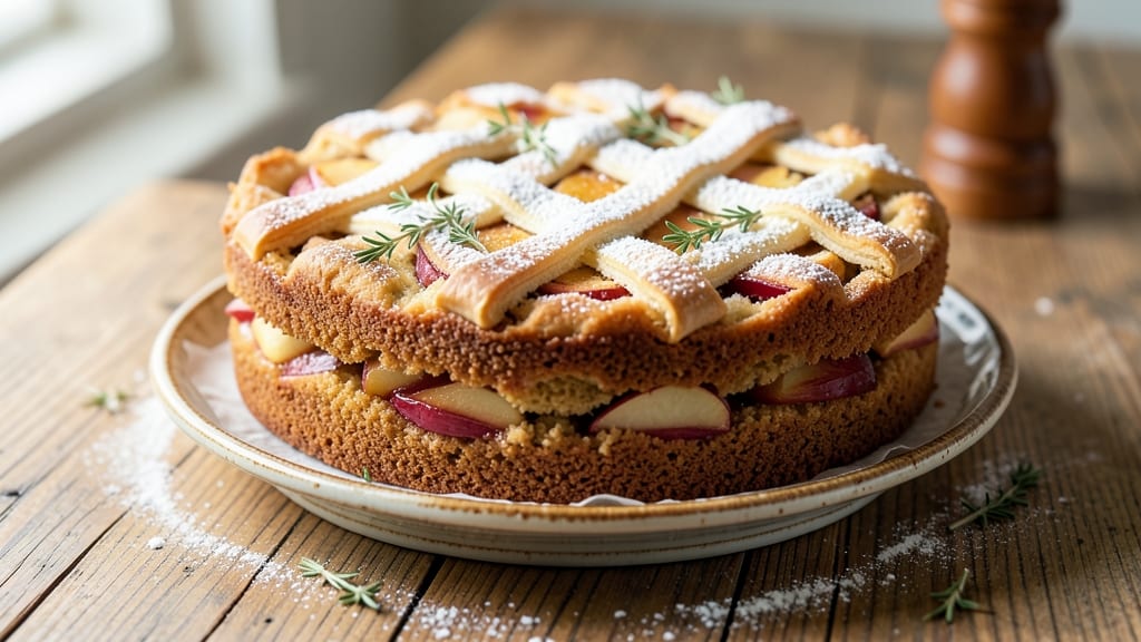 Australian Apple Cake Recipe: Buttery Streusel Crown Over Warm Spiced Filling