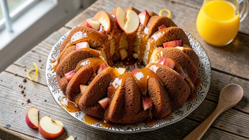 Apple Bundt Cake Recipe With Orange Juice: Citrus-Infused Moisture That Stays Fresh for Days