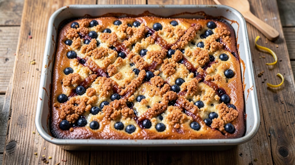 Anthony's Blueberry Coffee Cake Recipe: Streusel-Studded Mornings in One Pan