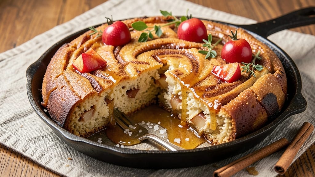 Apple Cinnamon Breakfast Cake Recipe: Fluffy Layers with Caramelized Apple Topping