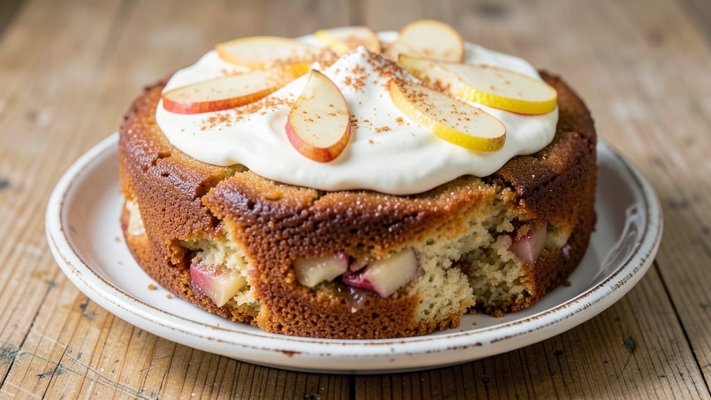 Apple Cake Recipe Youtube: Spiced Apple Filling With Buttery Moist Crumb