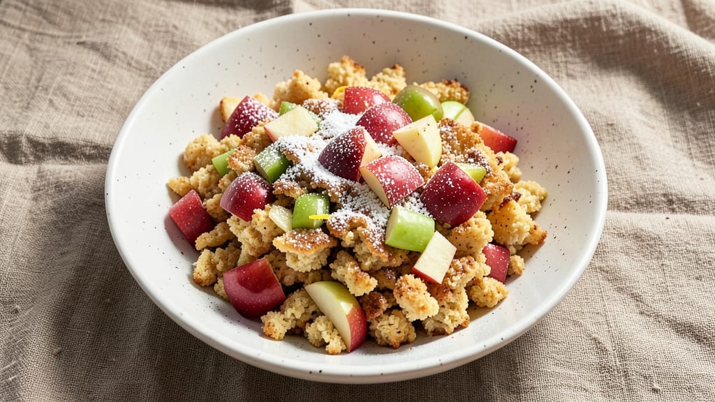 Apple Pancake Mix Recipe: Mini Pie Bites With Spiced Streusel Crown