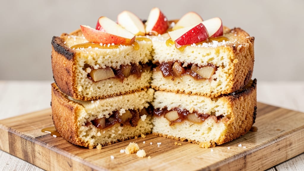Apple Cake Recipe Without Eggs: Fluffy Moistness With Spiced Apple Streusel Topping