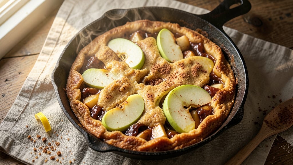 Apple Dump Cake Recipe With Real Apples: Warm Spiced Streusel Over Tart Apple Filling