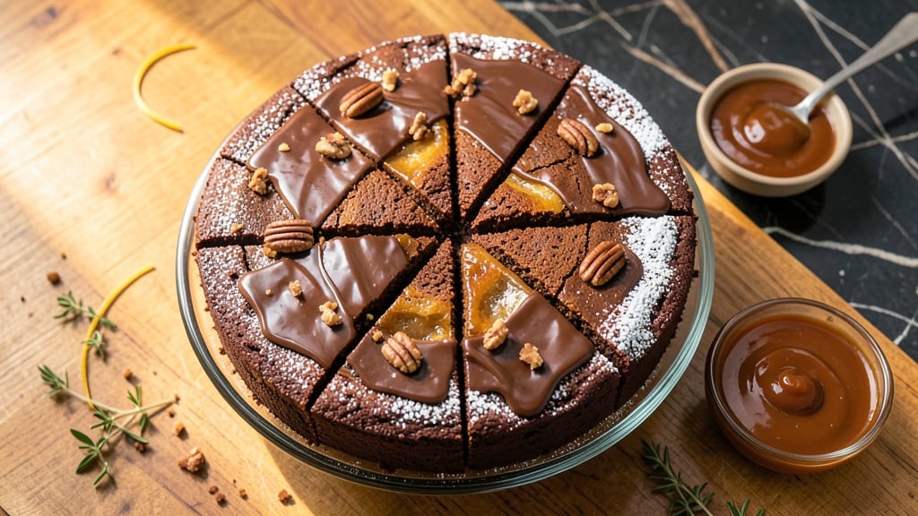 Amish German Chocolate Cake Recipe: Rich Spiced Layers with Peanut Butter Swirls