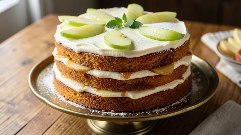 Apple Hill Placerville CA Apple Cake Recipe: Warm Spiced Streusel Over Tart Apple Layers