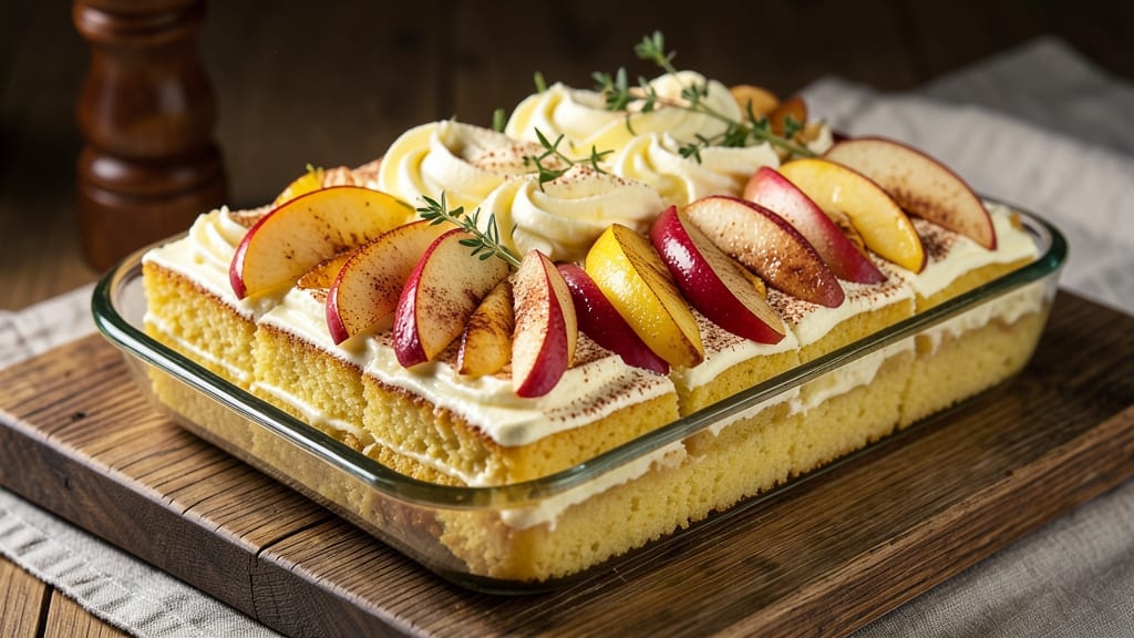 Apple Bar Recipe With Yellow Cake Mix: Spiced Streusel Crown Over Moist Vanilla Layers
