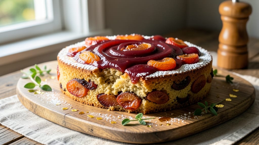 Apricot Fruit Cake Recipe: Moist Spice-Infused Layers With Boozy Depth