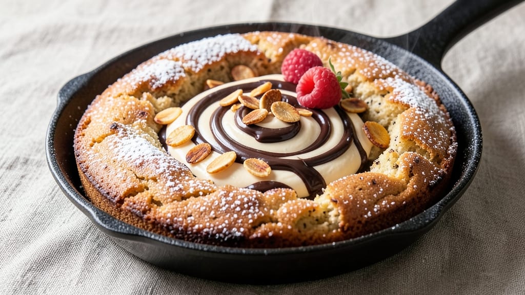 Almond Skillet Cake Recipe: Nutty Crunch and Warm Caramelized Layers
