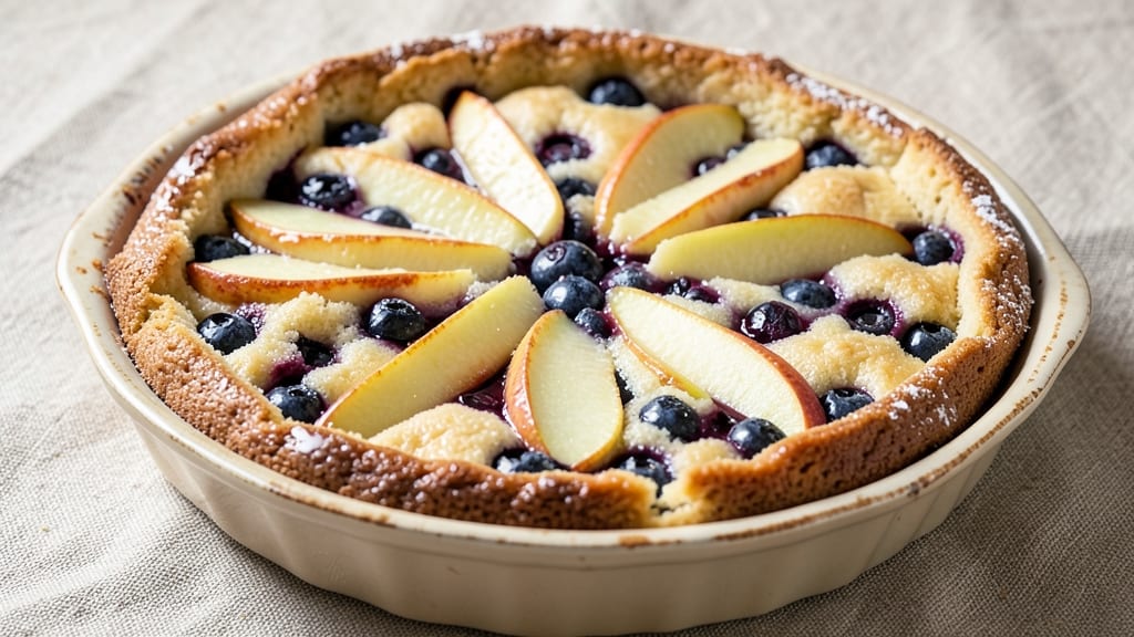 Apple Blueberry Dump Cake Recipe: Warm Spiced Streusel Hugging Juicy Fruit