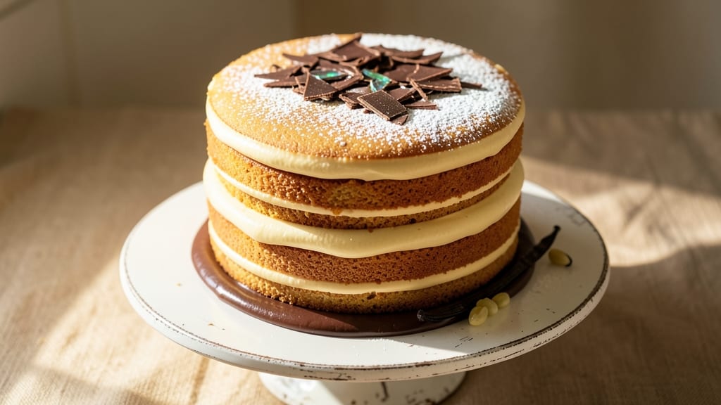 Australian Vanilla Cake Recipe: Golden Crust and Vanilla-Infused Layers