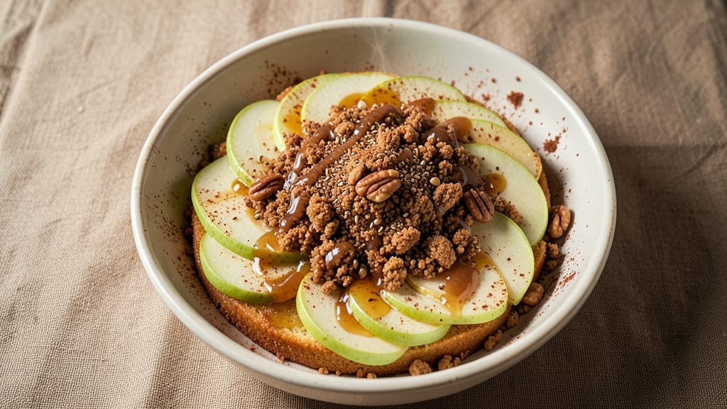 Apple Cinnamon Cake Ingredients Recipe Health Factory: Health-Factory Twist With Spiced Apple Filling