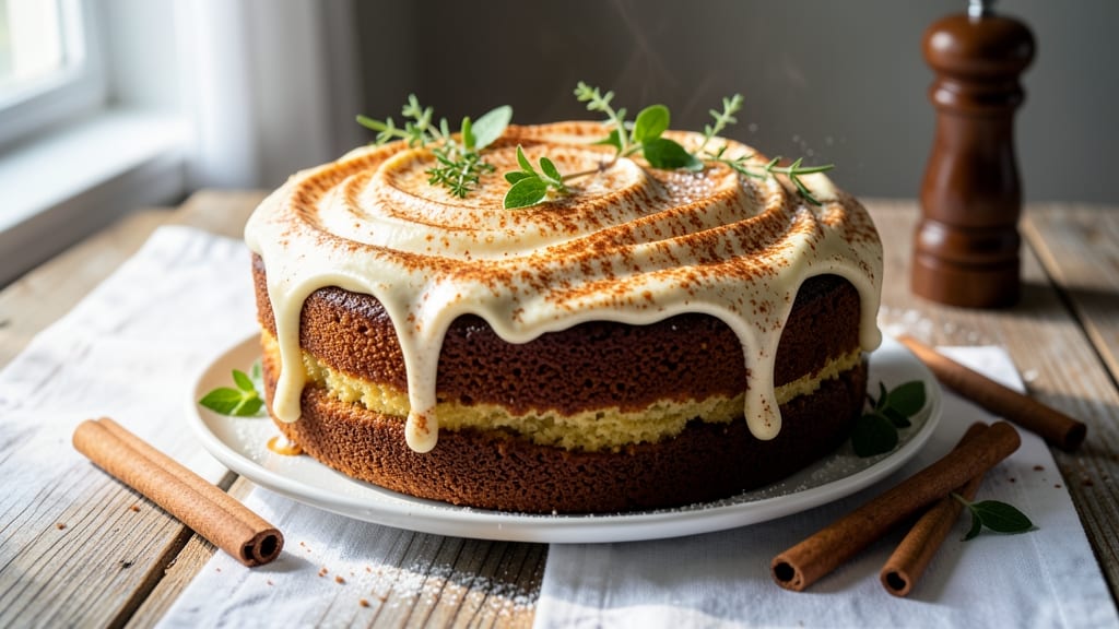 Applesauce Cake With Cinnamon Cream Cheese Frosting Recipe: Warm Spice Swirl Meets Ultra-Smooth Frosting