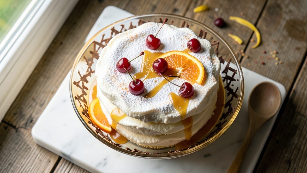 Angel Food Punch Bowl Cake Recipe: Light-as-Air Layers with Citrus Zing