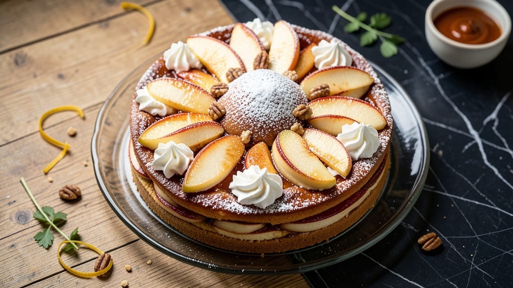 Apple Crown Cake Recipe: Spiced Apple Layers With Buttery Crust Magic