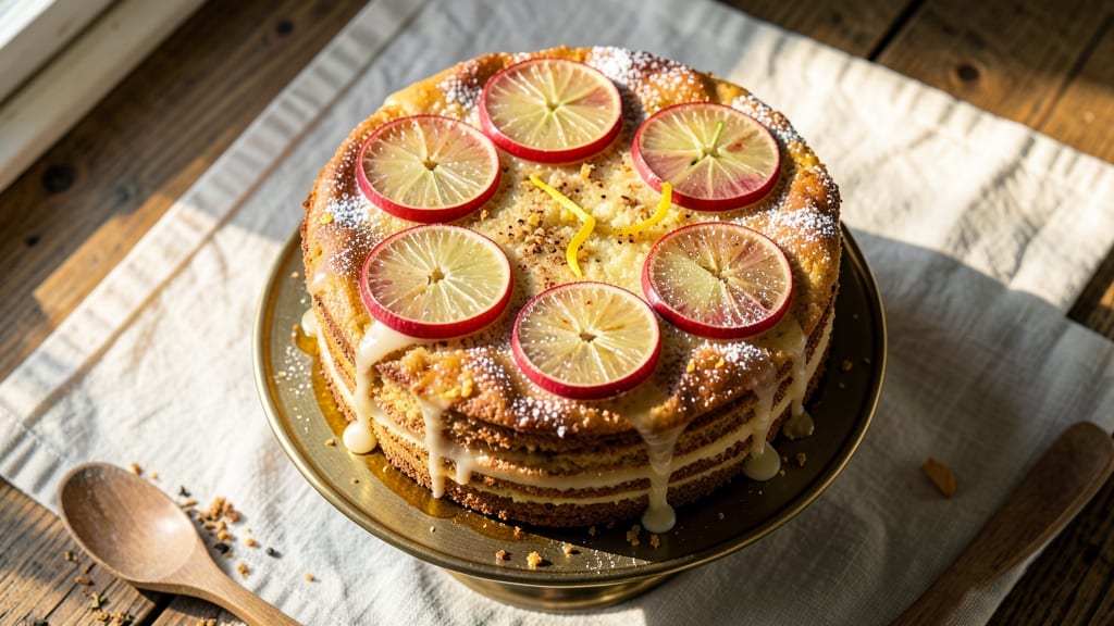 Apple Fritter Cake Recipe By Rosie: Caramelized Apple Layers With Buttery Crispy Crown
