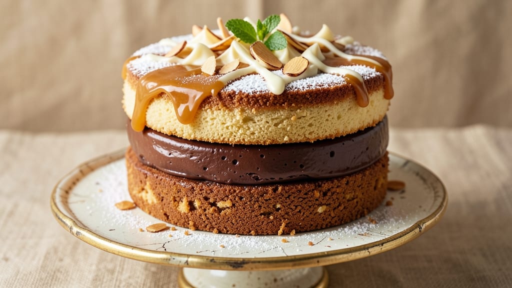 Ann Page's Spanish Bar Cake Recipe: Triple-Layered Vanilla-Caramel Dream