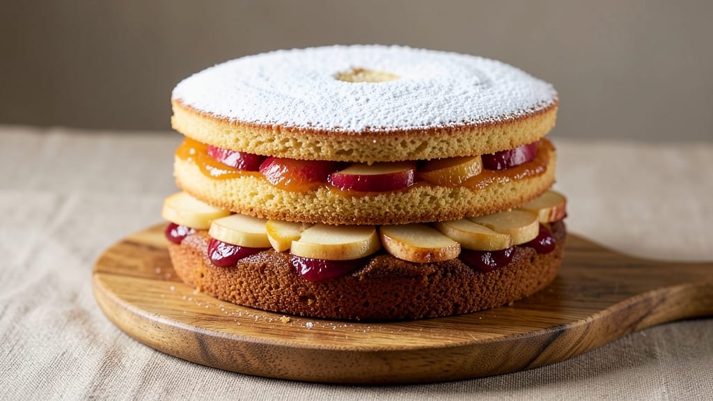 Delia's Apple Cake Recipe: Spiced Streusel Crown Over Warm Vanilla Layers