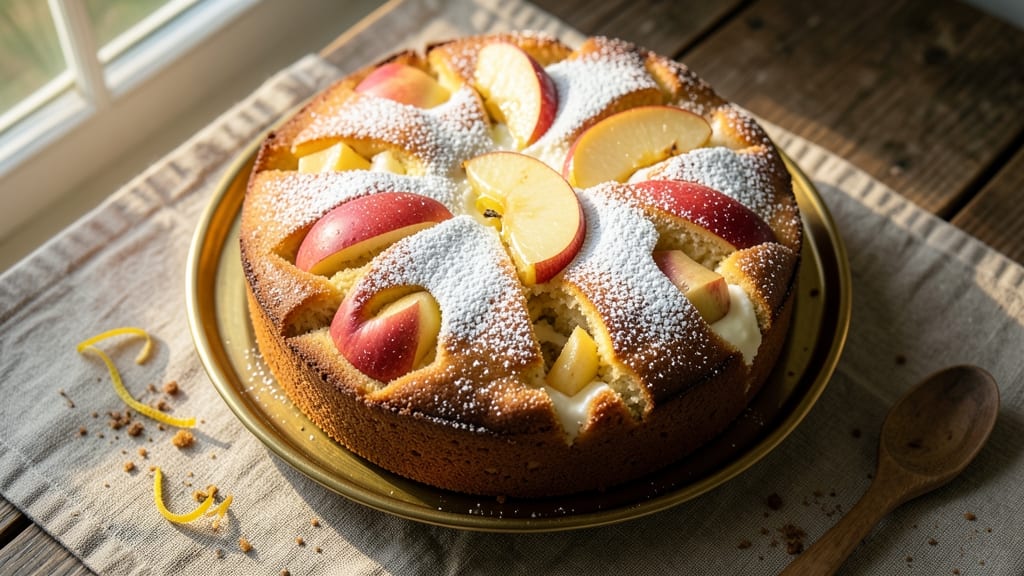 Apple Cake Recipe With Greek Yogurt: Moist Layers and Tangy Depth