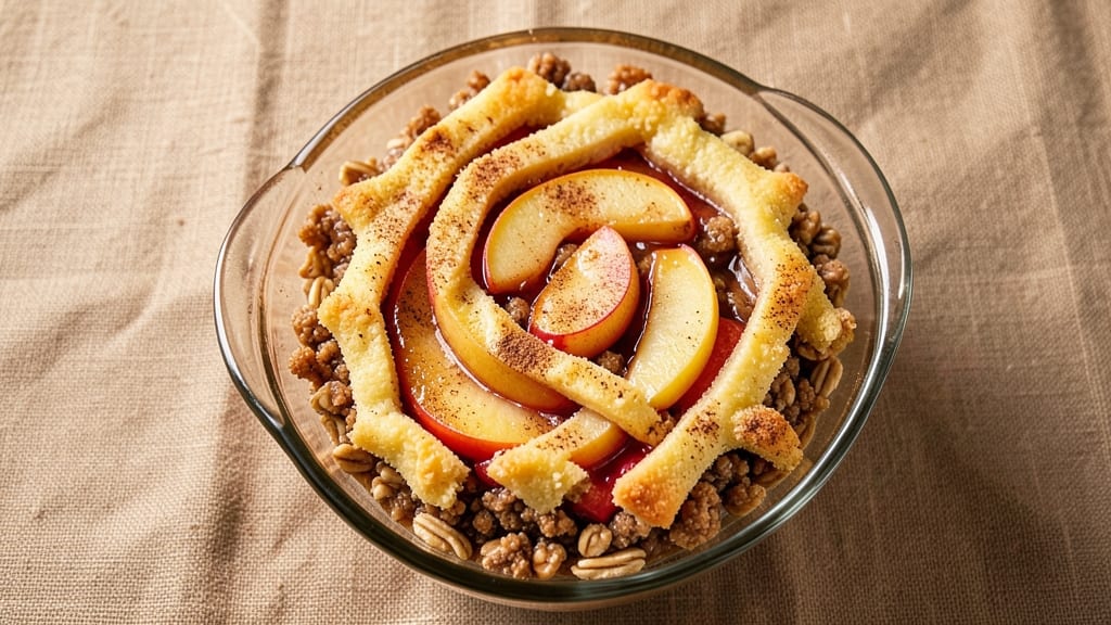 Apple Crunch Recipe With Yellow Cake Mix: Buttery Streusel Crown Over Warm Apple Filling